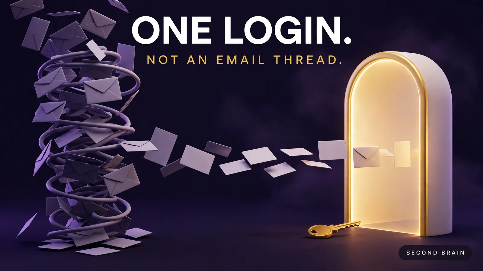 Client portal software giving customers one login for documents, messages, and invoices instead of an email thread