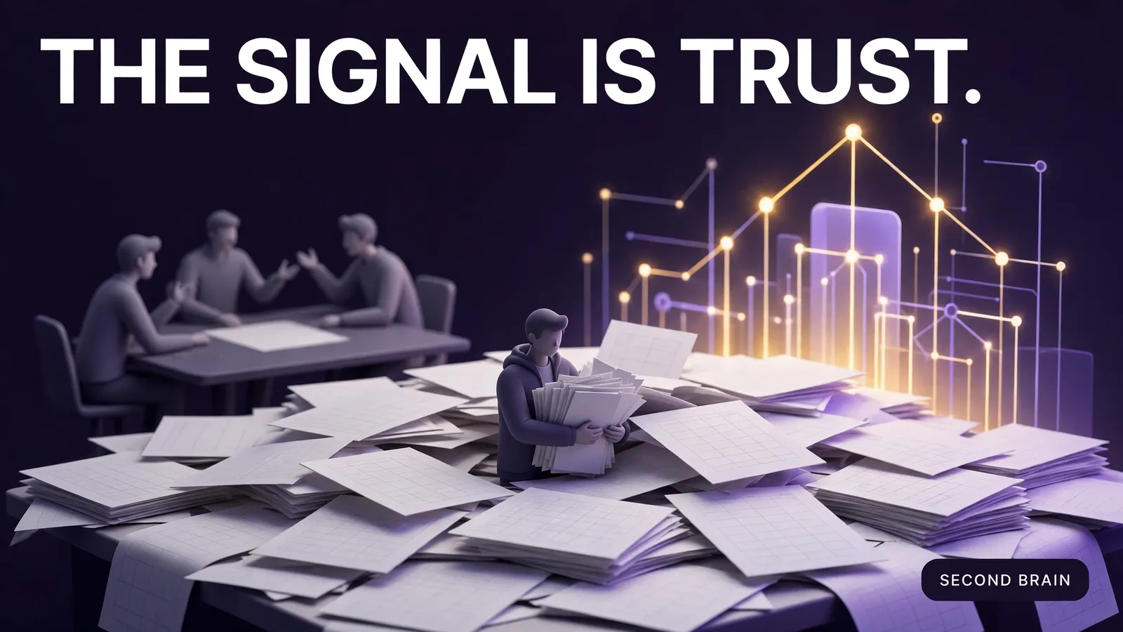 A business outgrowing spreadsheets as versions multiply and trust in the numbers becomes the real signal